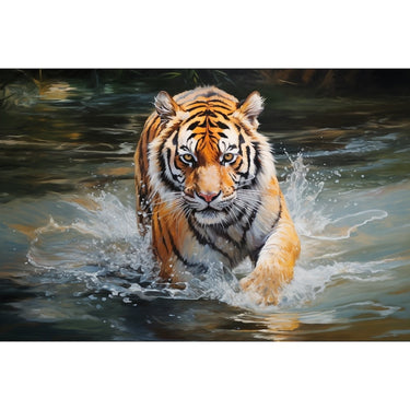 Acrylic Tiger Canvas